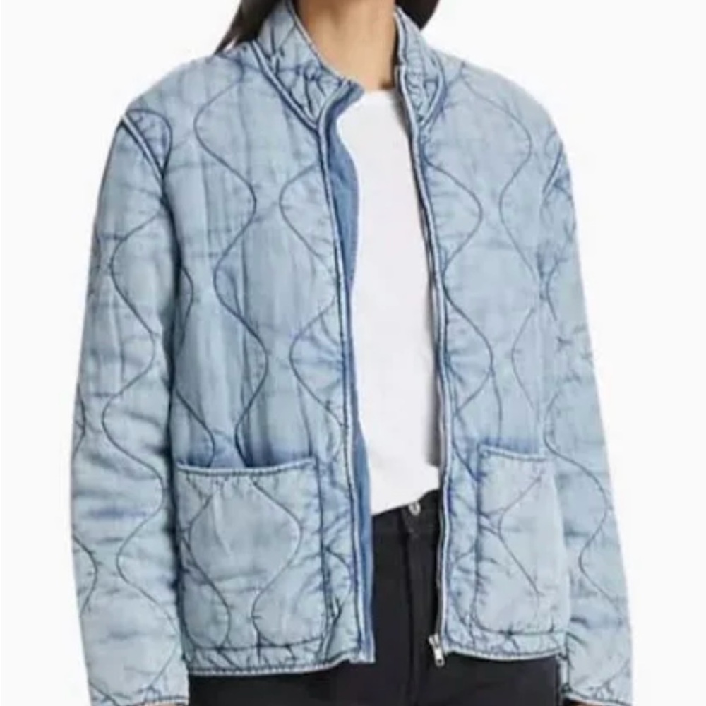 Rails Denver jacket size medium Light Blue Quilted Women's Jacket